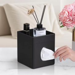 4 Pcs Tissue Box Holder With Storage