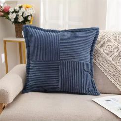 Cross Patch Solid Colour Decorative Throw Pillow