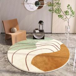 3 Pcs Home Decorative Round Modern Rug For Home